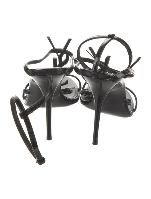 Saint Laurent Patent Leather Sandals