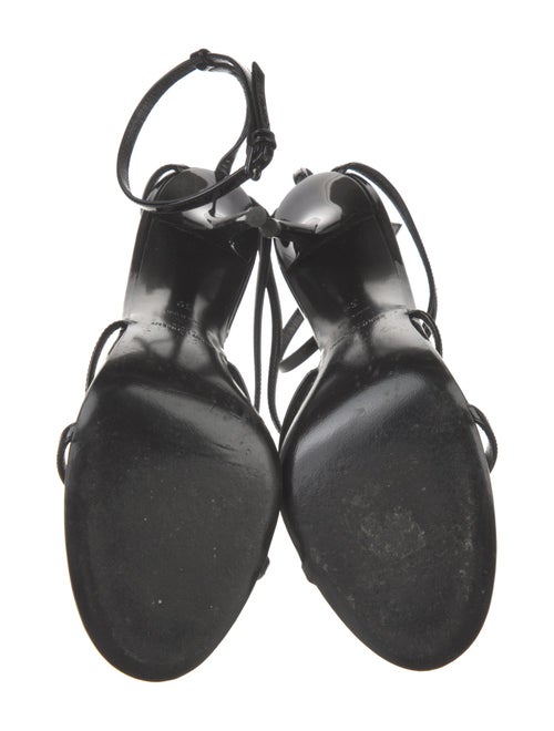Saint Laurent Patent Leather Sandals