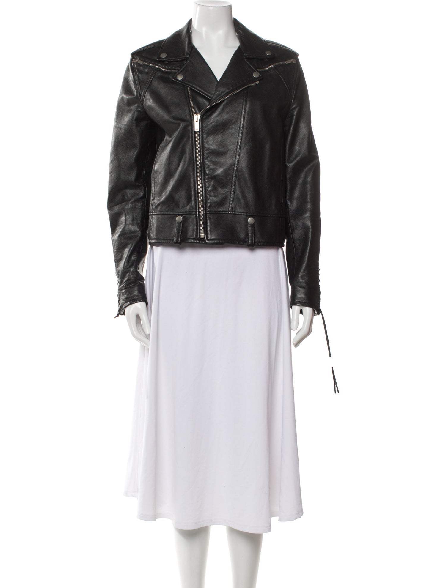 Saint Laurent Leather Biker Jacket