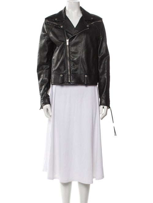 Saint Laurent Leather Biker Jacket