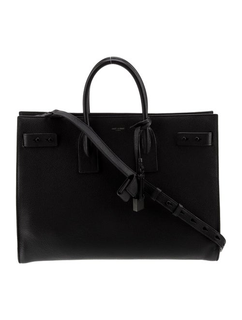 Saint Laurent Leather Sac De Jour 2023