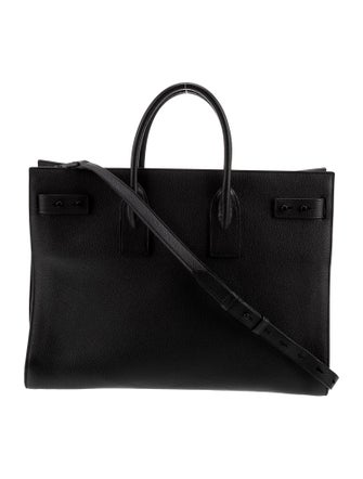 Saint Laurent Leather Sac De Jour 2023