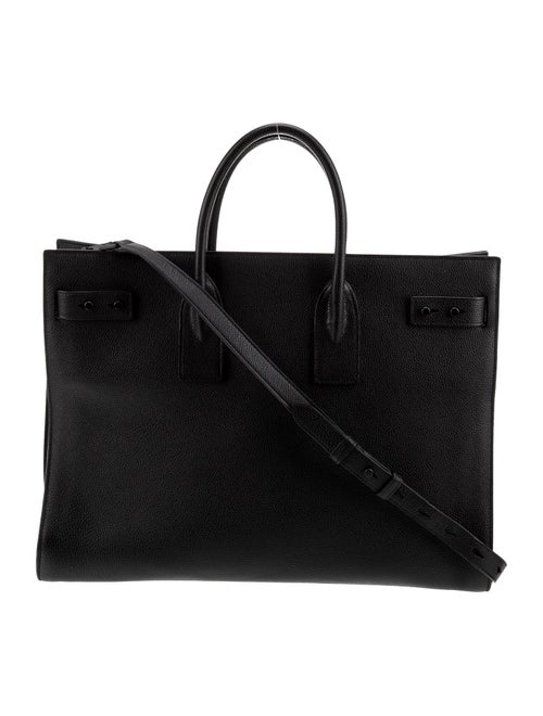 Saint Laurent Leather Sac De Jour 2023