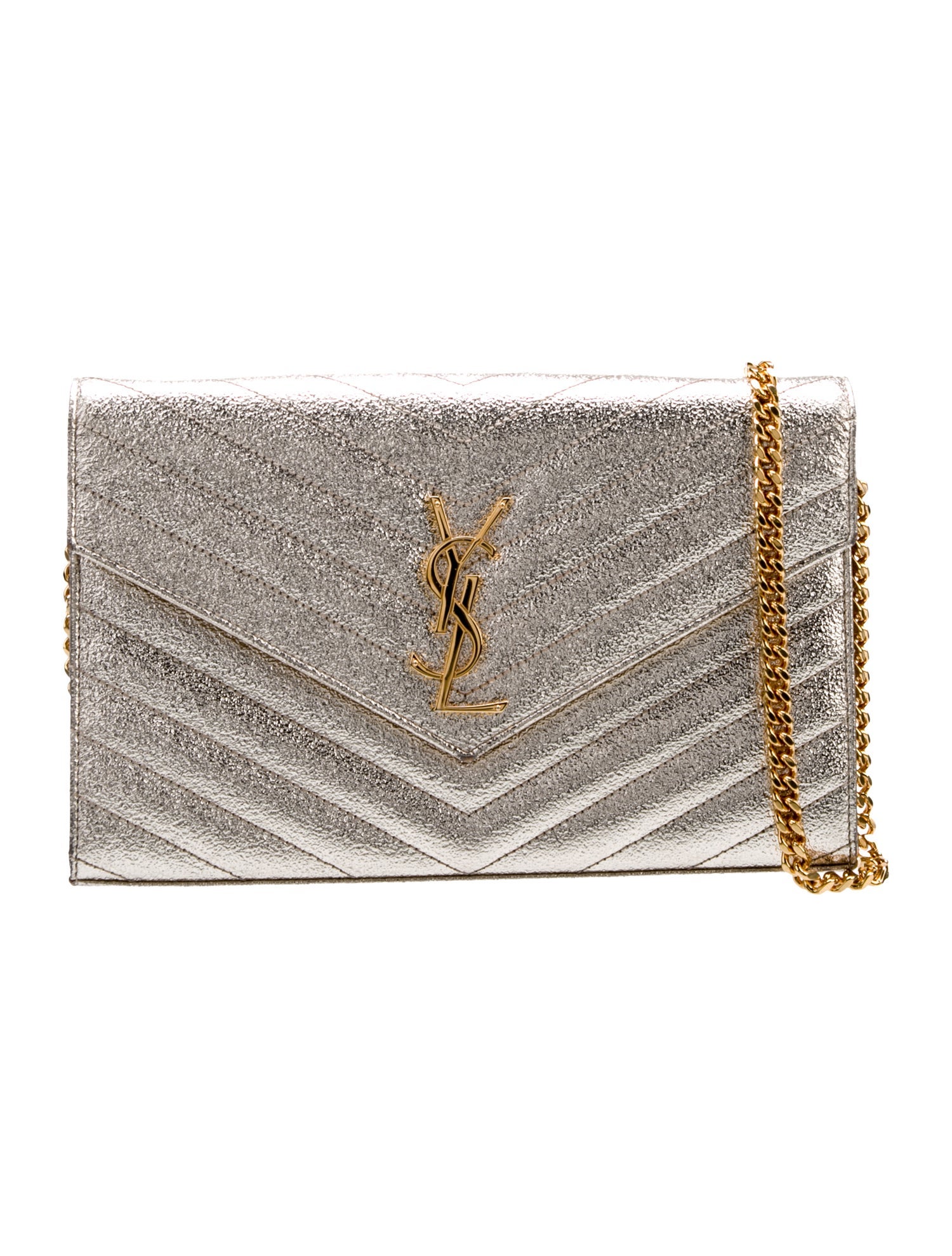 Saint Laurent Chevron Envelope
