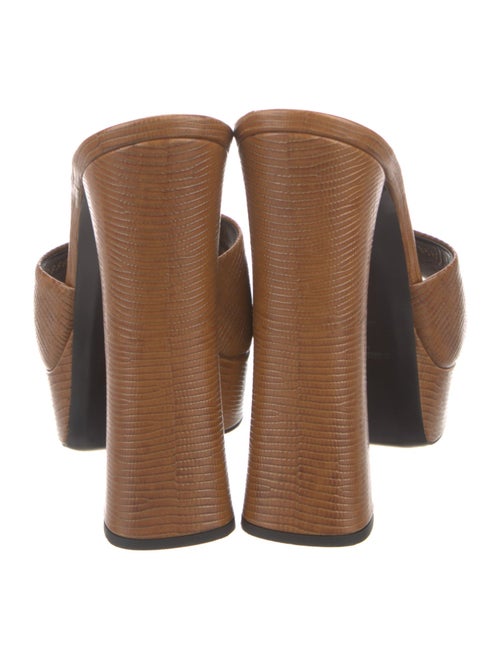 Saint Laurent Leather Slides