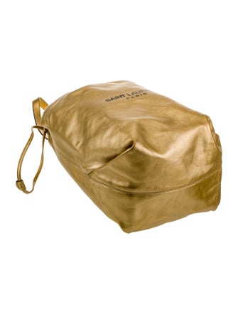 Saint Laurent Leather Bucket Bag