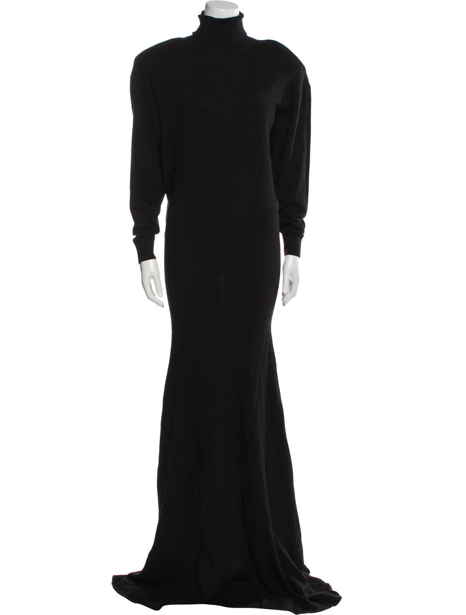 Saint Laurent Cashmere Long Dress