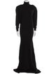 Saint Laurent Cashmere Long Dress