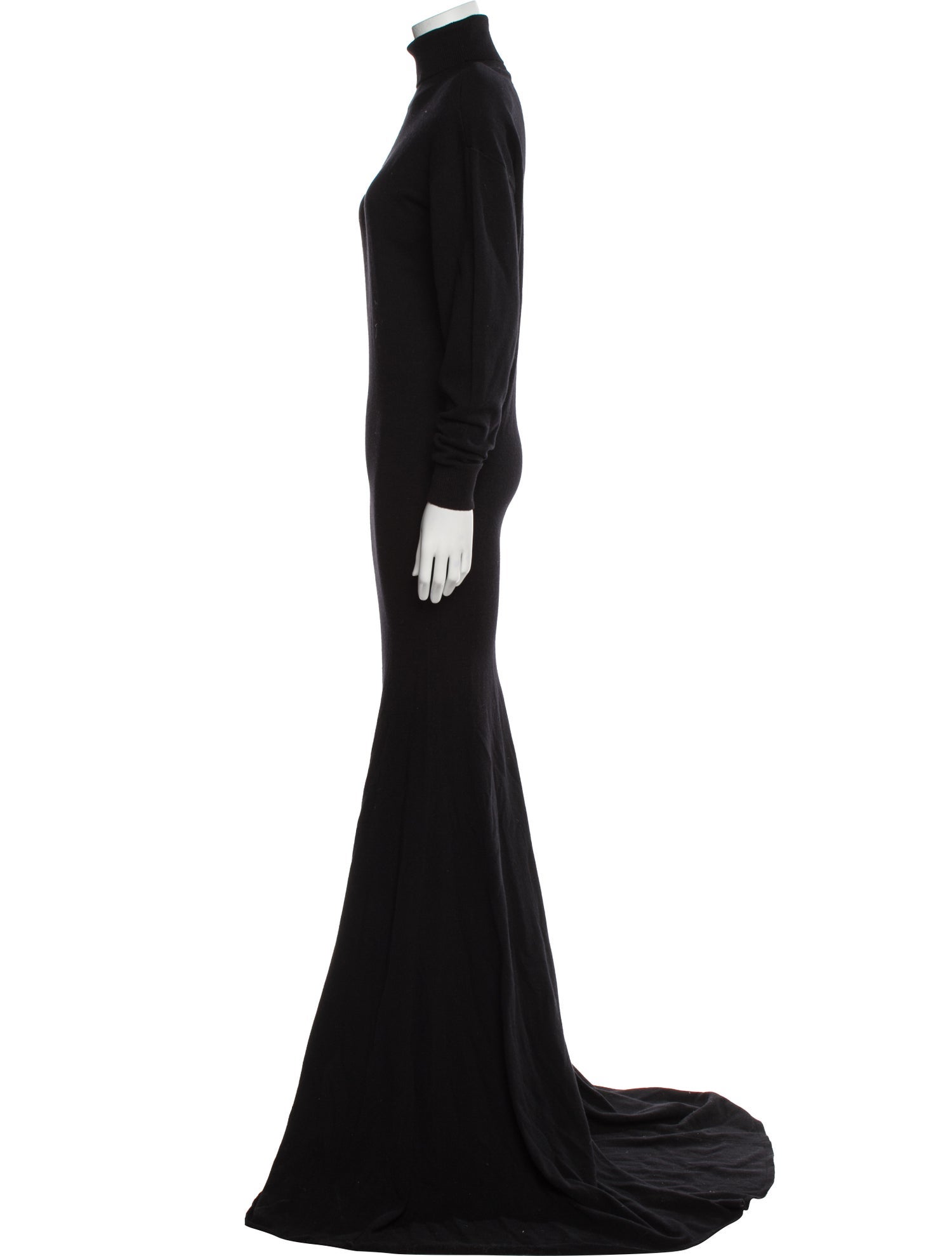 Saint Laurent Cashmere Long Dress