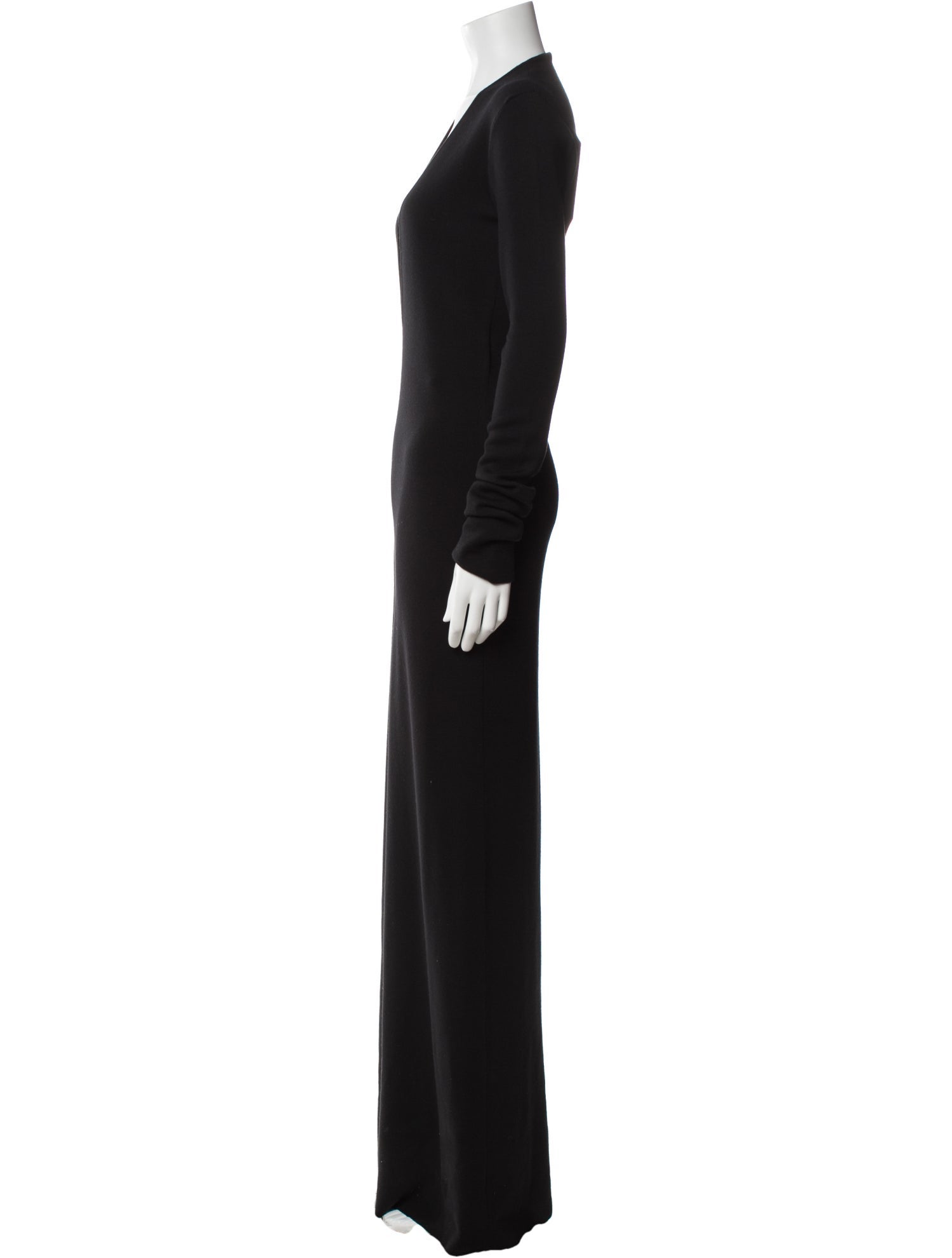 Saint Laurent Wool Long Dress w/ Tags
