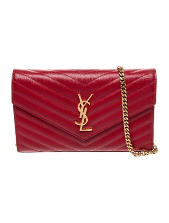 Saint Laurent Leather Cassandre