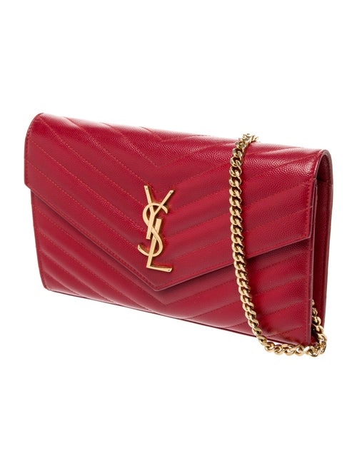 Saint Laurent Leather Cassandre