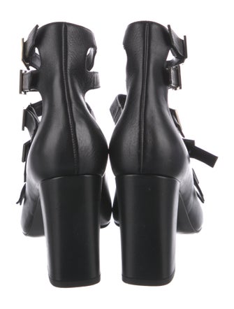 Saint Laurent Leather Gladiator Sandals