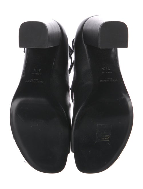 Saint Laurent Leather Gladiator Sandals