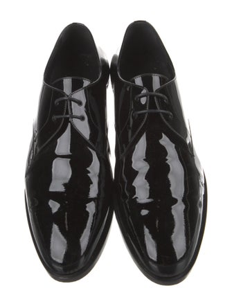 Saint Laurent Patent Leather Derby Shoes