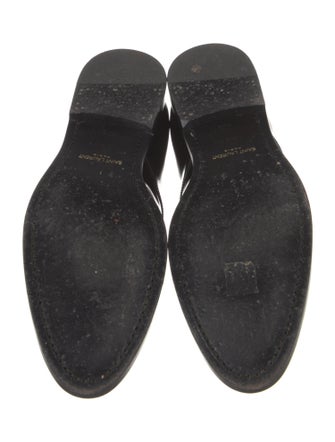 Saint Laurent Patent Leather Derby Shoes