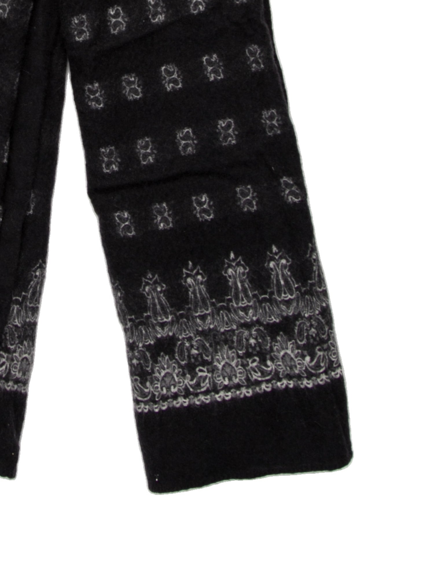 Saint Laurent Silk Printed Scarf