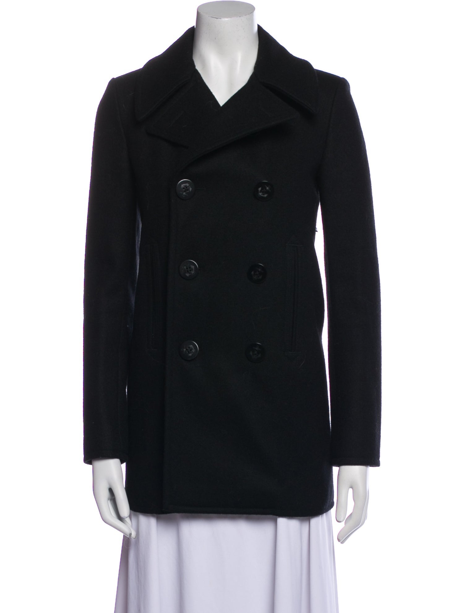Saint Laurent 2014 Wool Peacoat