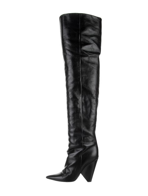 Saint Laurent Leather Boots