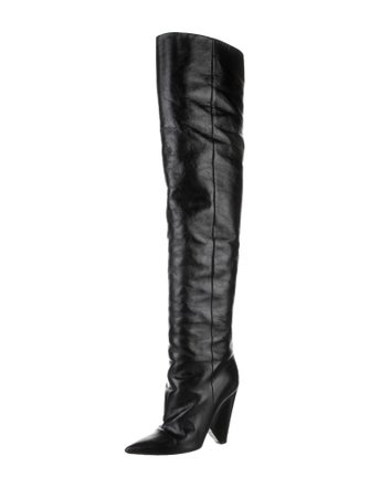 Saint Laurent Leather Boots