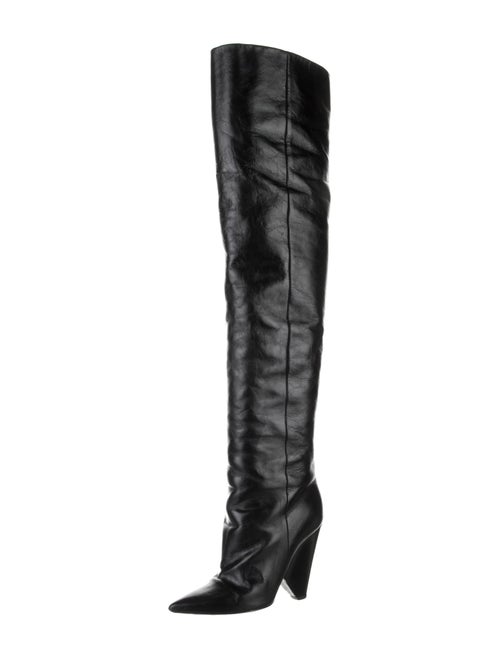 Saint Laurent Leather Boots