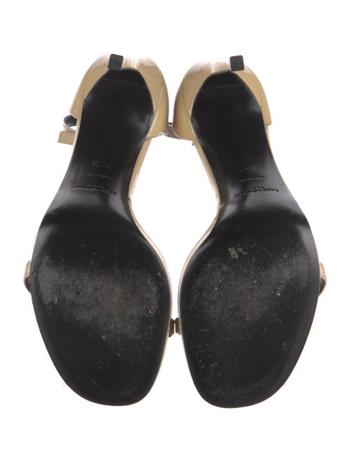 Saint Laurent Patent Leather Sandals