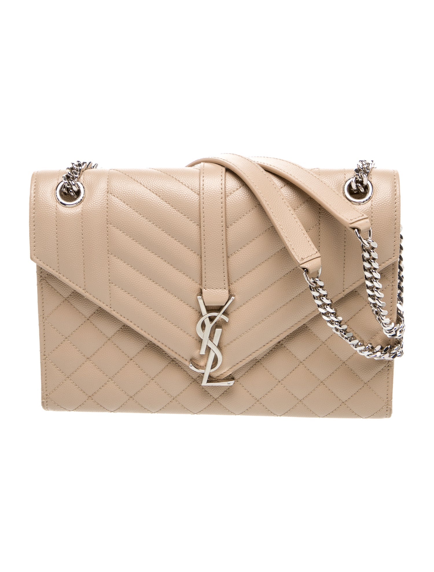 Saint Laurent Leather Envelope