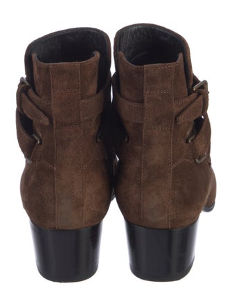 Saint Laurent Suede Boots