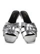 Saint Laurent Leather Slides