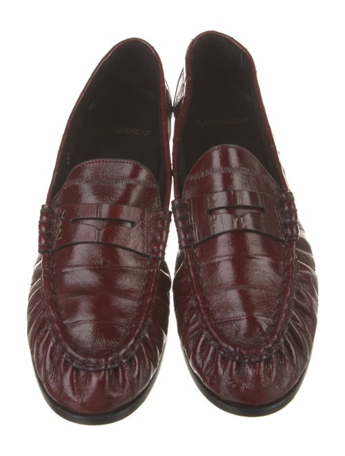 Saint Laurent Leather Dress Loafers