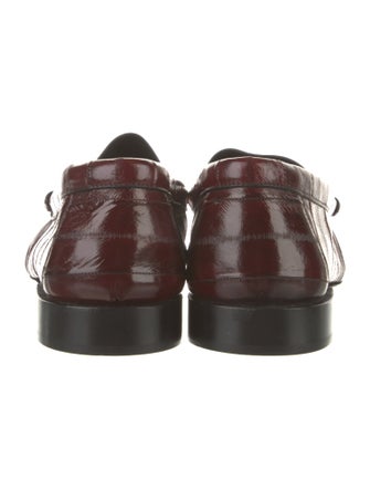 Saint Laurent Leather Dress Loafers