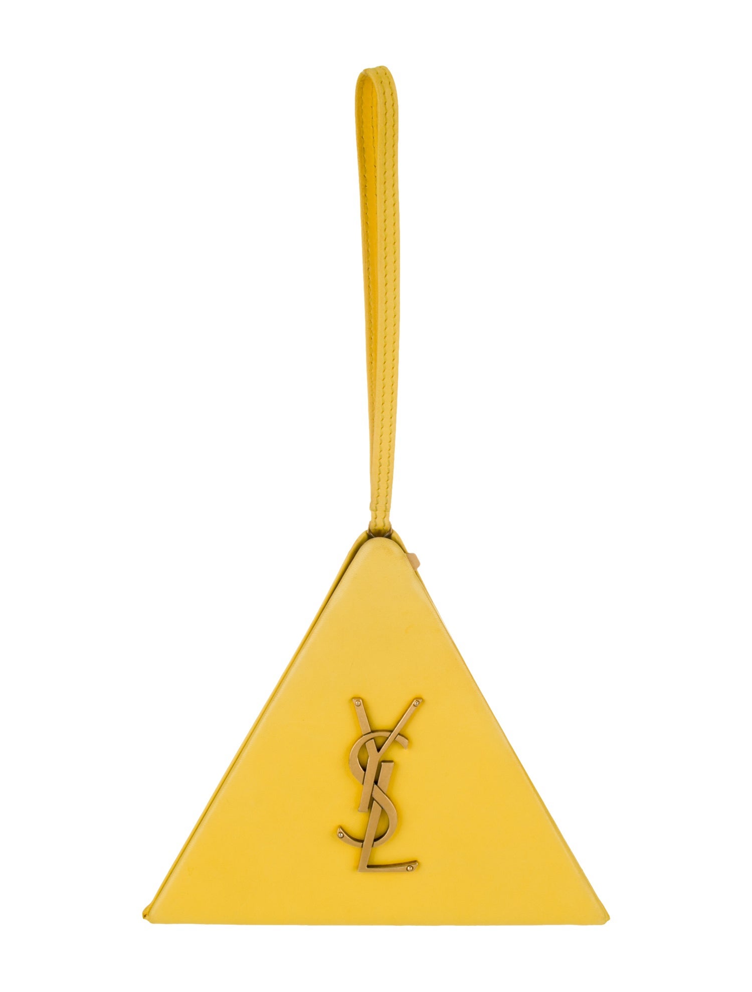 Saint Laurent Leather Pyramid Mini