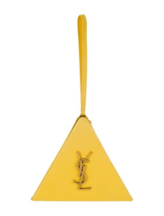Saint Laurent Leather Pyramid Mini