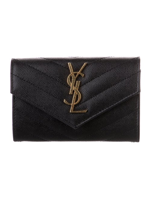 Saint Laurent 2023 Small Monogram Envelope Wallet