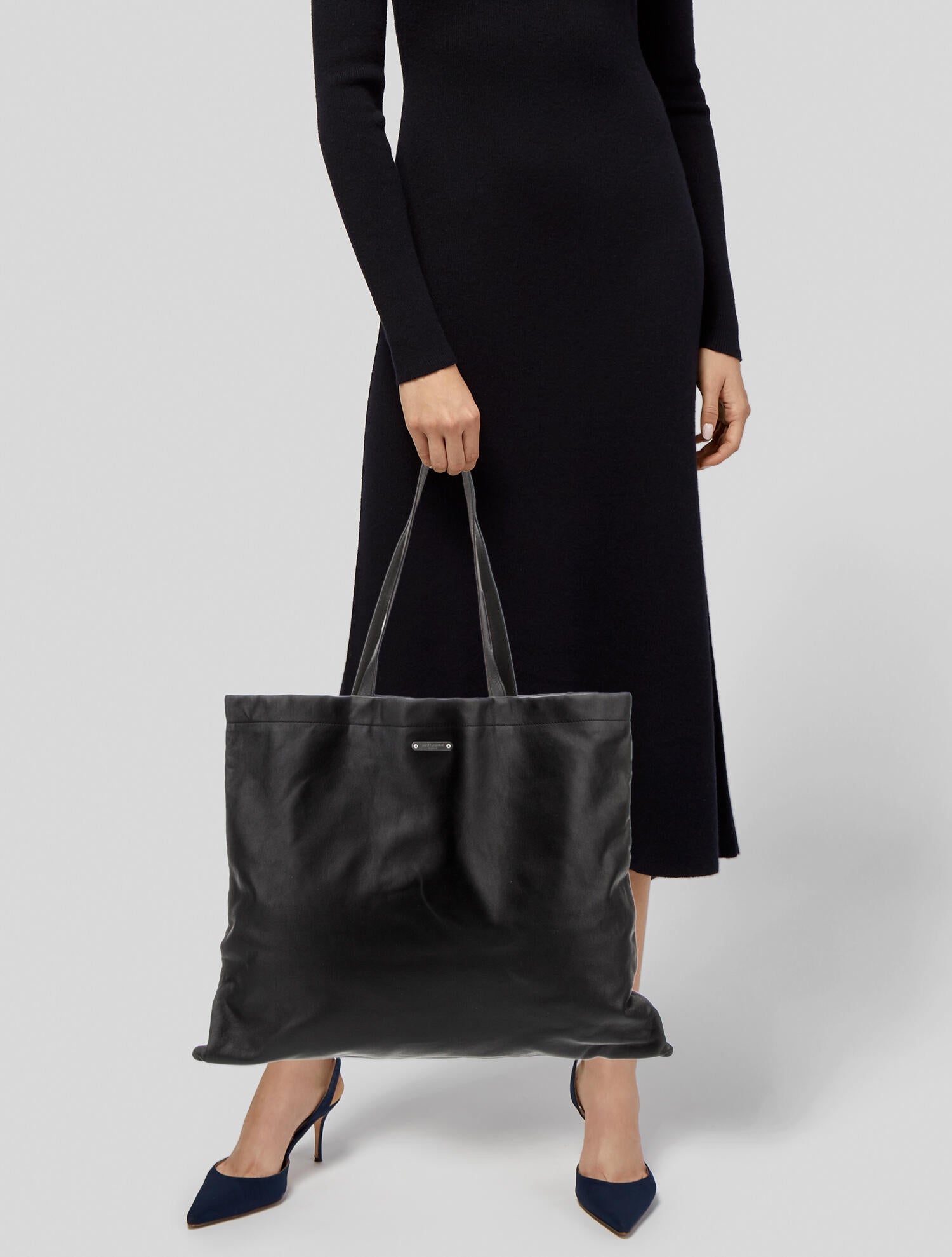 Saint Laurent Leather Tote