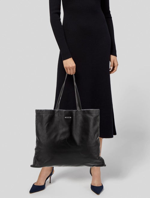 Saint Laurent Leather Tote