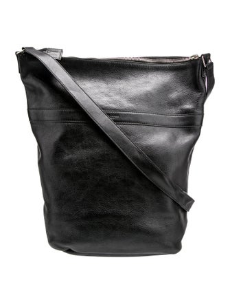Saint Laurent Leather Messenger Bag