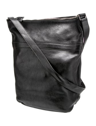 Saint Laurent Leather Messenger Bag