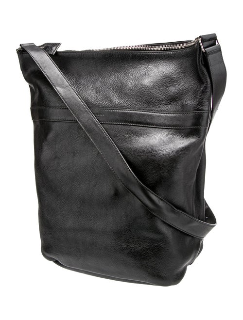 Saint Laurent Leather Messenger Bag