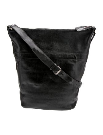 Saint Laurent Leather Messenger Bag