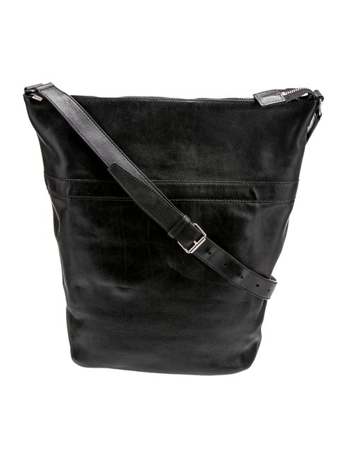 Saint Laurent Leather Messenger Bag