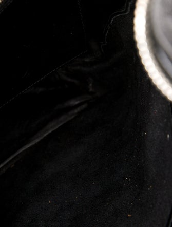 Saint Laurent Leather Messenger Bag