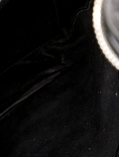 Saint Laurent Leather Messenger Bag