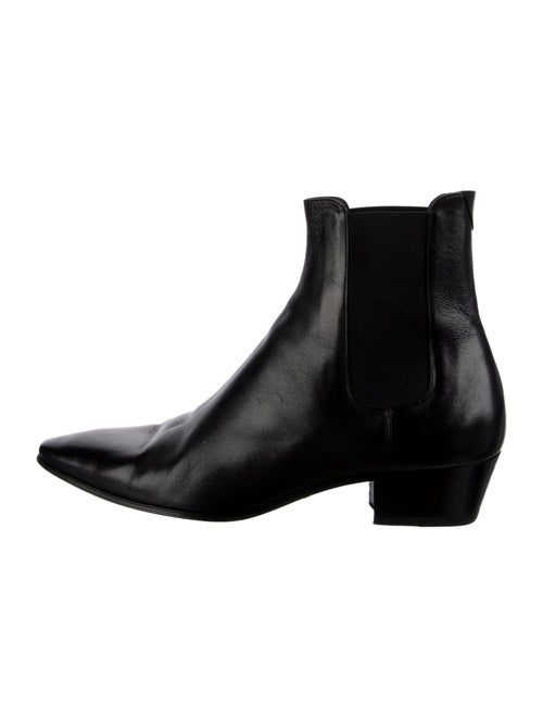 Saint Laurent Leather Chelsea Boots