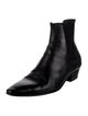 Saint Laurent Leather Chelsea Boots