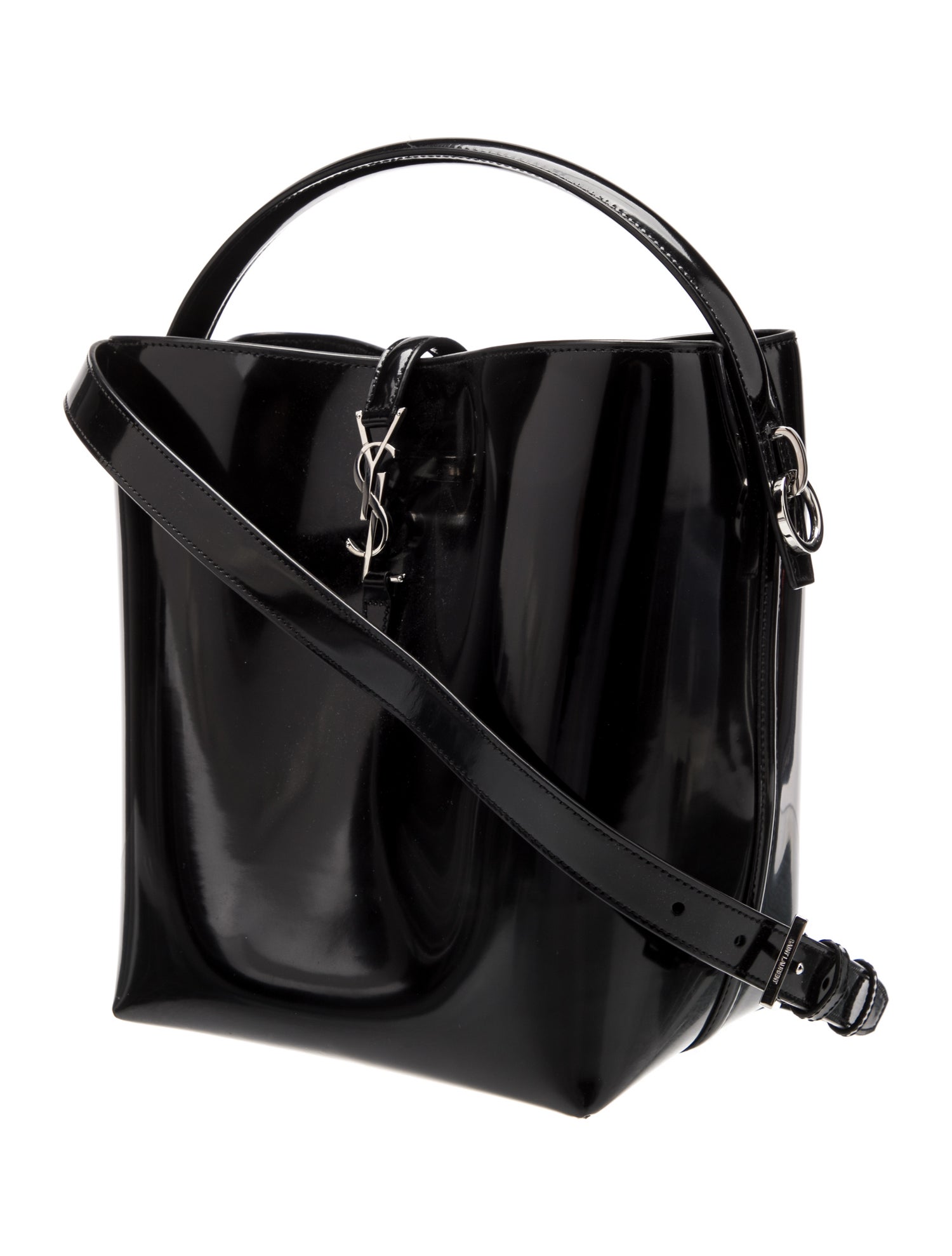 Saint Laurent Patent Leather Top Handle Bag 2023 w/ Tags