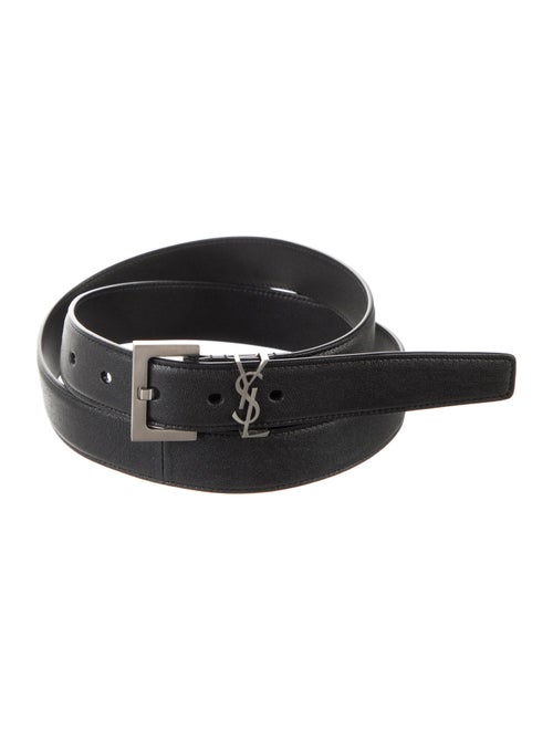Saint Laurent Skinny Leather Waist Belt