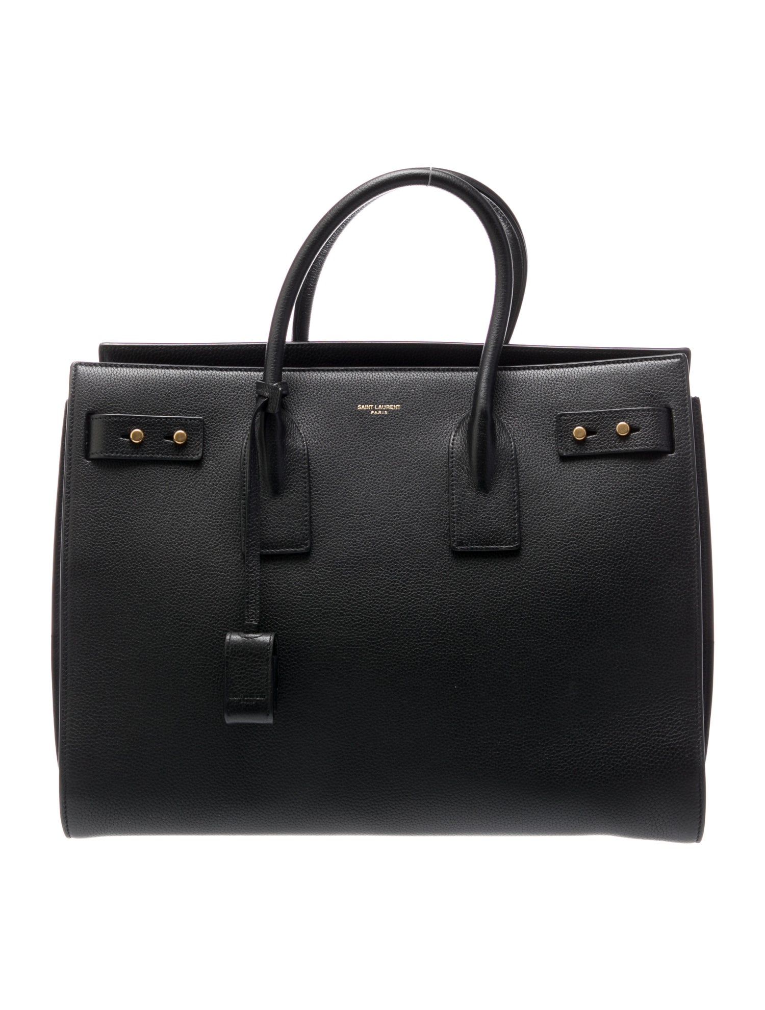 Saint Laurent Leather Sac De Jour