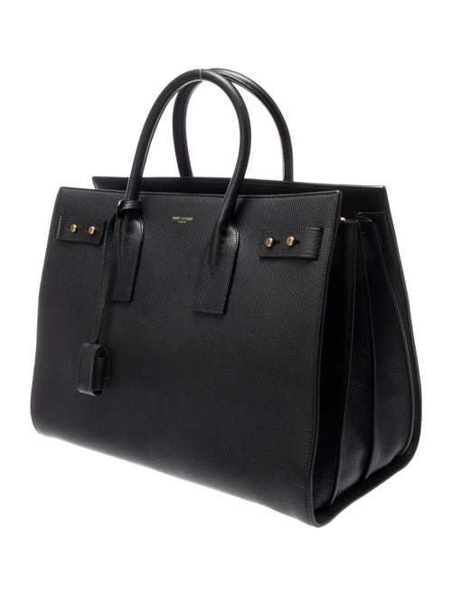 Saint Laurent Leather Sac De Jour