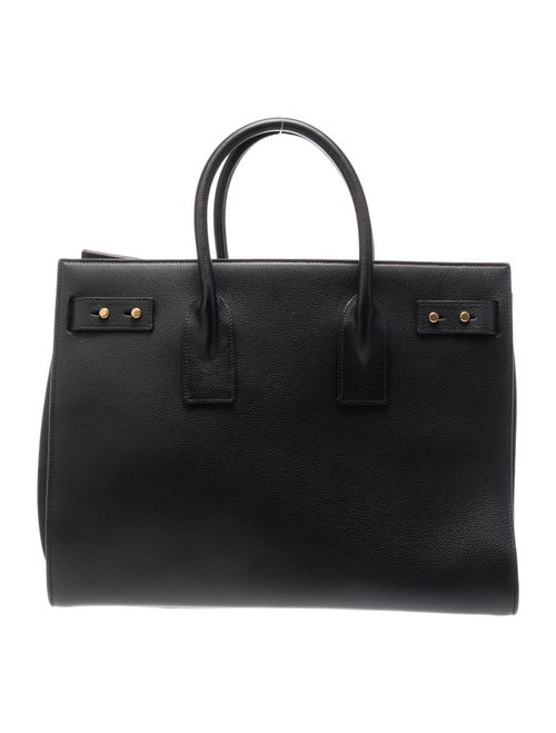 Saint Laurent Leather Sac De Jour